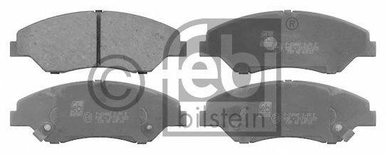 Комплект тормозных колодок, дисковый тормоз FEBI BILSTEIN 16557 Комплект тормозных колодок, дисковый тормоз FEBI BILSTEIN 16557