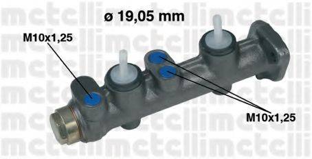 Главный тормозной цилиндр METELLI 05-0009 Главный тормозной цилиндр METELLI 05-0009