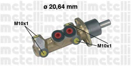 Главный тормозной цилиндр METELLI 05-0044 Главный тормозной цилиндр METELLI 05-0044