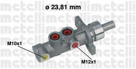 Главный тормозной цилиндр METELLI 05-0358 Главный тормозной цилиндр METELLI 05-0358