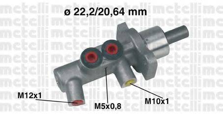 Главный тормозной цилиндр METELLI 05-0383 Главный тормозной цилиндр METELLI 05-0383