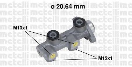 Главный тормозной цилиндр METELLI 05-0507 Главный тормозной цилиндр METELLI 05-0507