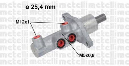 Главный тормозной цилиндр METELLI 05-0718 Главный тормозной цилиндр METELLI 05-0718