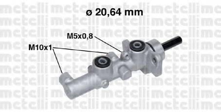 Главный тормозной цилиндр METELLI 05-0734 Главный тормозной цилиндр METELLI 05-0734