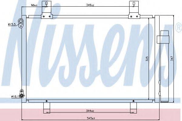 Конденсатор, кондиционер NISSENS 940057 Конденсатор, кондиционер NISSENS 940057