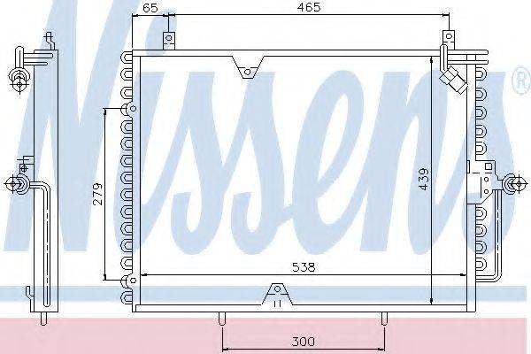 Конденсатор, кондиционер NISSENS 94162