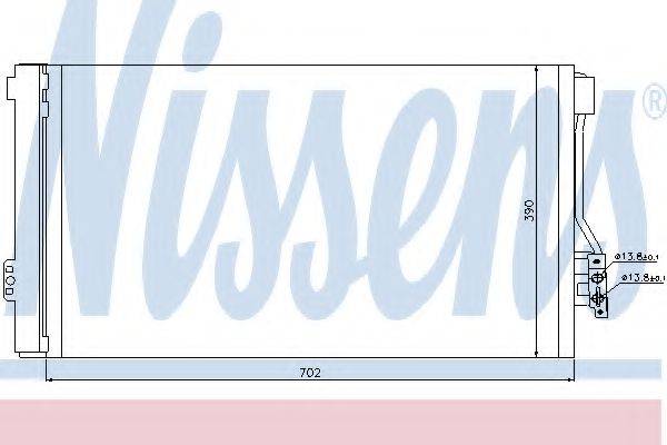 Конденсатор, кондиционер NISSENS 94674