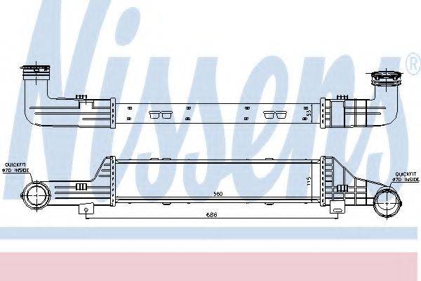 Интеркулер NISSENS 96899