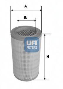 Воздушный фильтр UFI 27.630.00 Воздушный фильтр UFI 27.630.00