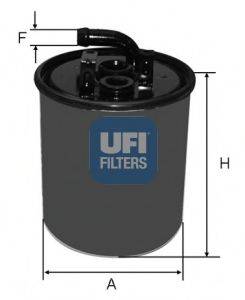 Топливный фильтр UFI 24.416.00