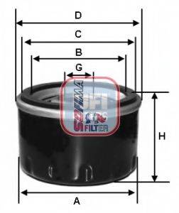 Масляный фильтр SOFIMA S 3585 R Масляный фильтр SOFIMA S 3585 R