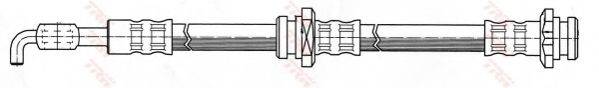 Тормозной шланг TRW PHD425 Тормозной шланг TRW PHD425