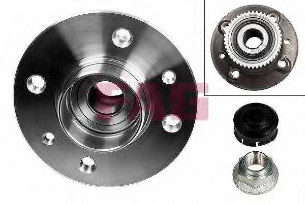 Комплект подшипника ступицы колеса FAG 713 6309 80