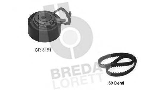 Комплект ремня ГРМ BREDA LORETT KCD0222 Комплект ремня ГРМ BREDA LORETT KCD0222
