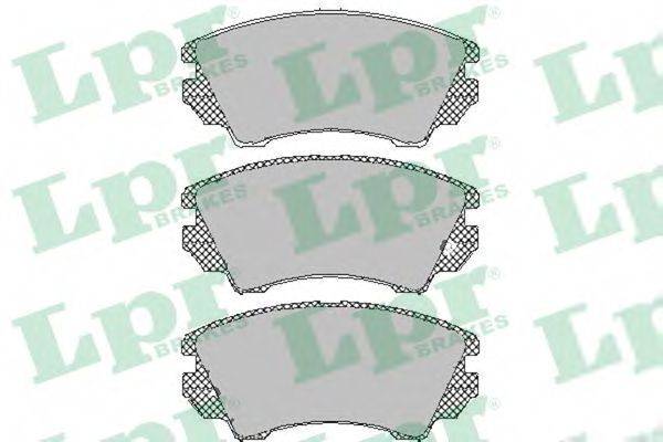 Комплект тормозных колодок, дисковый тормоз LPR 05P1467 Комплект тормозных колодок, дисковый тормоз LPR 05P1467