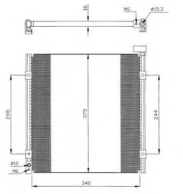 Конденсатор, кондиционер NRF 35264