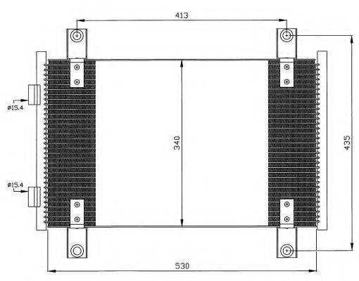 Конденсатор, кондиционер NRF 35501