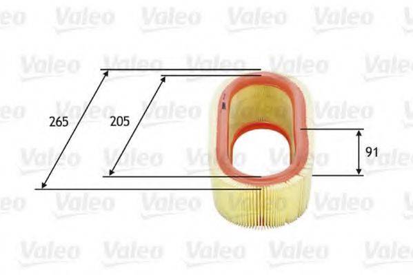 Воздушный фильтр VALEO 585647 Воздушный фильтр VALEO 585647