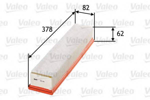 Воздушный фильтр VALEO 585180 Воздушный фильтр VALEO 585180