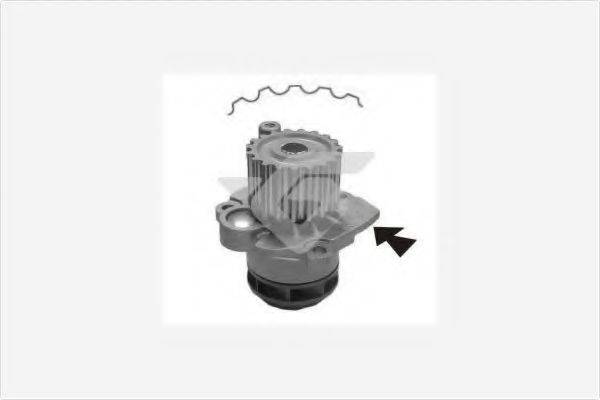 Водяной насос HUTCHINSON WP57 Водяной насос HUTCHINSON WP57