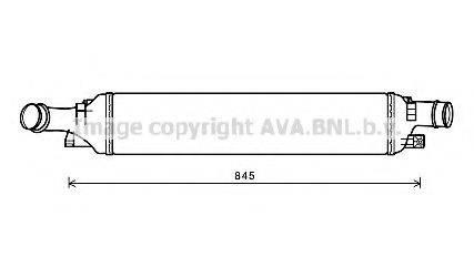 Интеркулер AVA QUALITY COOLING AI4358 Интеркулер AVA QUALITY COOLING AI4358