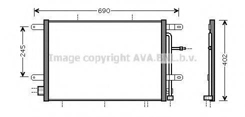 Конденсатор, кондиционер AVA QUALITY COOLING AI5239