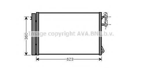 Конденсатор, кондиционер AVA QUALITY COOLING BWA5295D