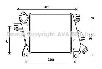 Интеркулер AVA QUALITY COOLING DN4411 Интеркулер AVA QUALITY COOLING DN4411