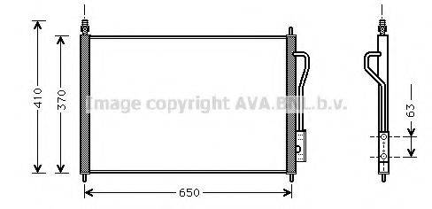 Конденсатор, кондиционер AVA QUALITY COOLING FD5268 Конденсатор, кондиционер AVA QUALITY COOLING FD5268