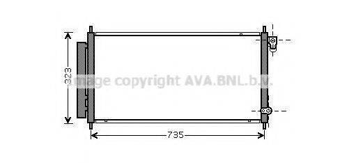 Конденсатор, кондиционер AVA QUALITY COOLING HD5222D Конденсатор, кондиционер AVA QUALITY COOLING HD5222D