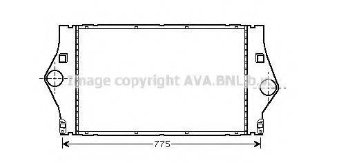 Интеркулер AVA QUALITY COOLING RT4363 Интеркулер AVA QUALITY COOLING RT4363