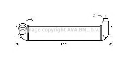 Интеркулер AVA QUALITY COOLING RTA4462 Интеркулер AVA QUALITY COOLING RTA4462