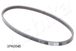Поликлиновой ремень ASHIKA 112-3PK645 Поликлиновой ремень ASHIKA 112-3PK645
