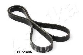 Поликлиновой ремень ASHIKA 112-6PK1495 Поликлиновой ремень ASHIKA 112-6PK1495