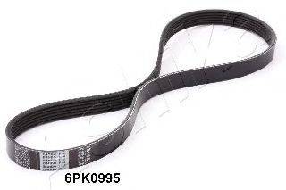 Поликлиновой ремень ASHIKA 112-6PK995 Поликлиновой ремень ASHIKA 112-6PK995