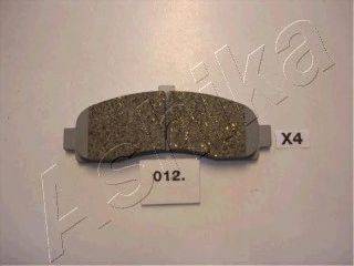 Комплект тормозных колодок, дисковый тормоз ASHIKA 50-00-012 Комплект тормозных колодок, дисковый тормоз ASHIKA 50-00-012
