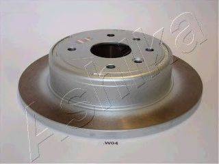 Тормозной диск ASHIKA 61-0W-W04 Тормозной диск ASHIKA 61-0W-W04