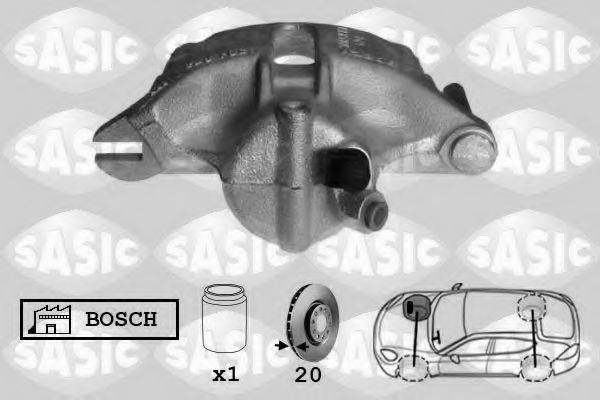 Тормозной суппорт SASIC 6504003 Тормозной суппорт SASIC 6504003