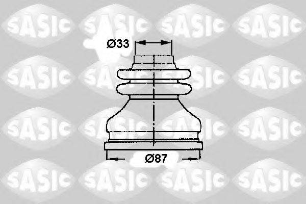 Комплект пылника, приводной вал SASIC 2873783