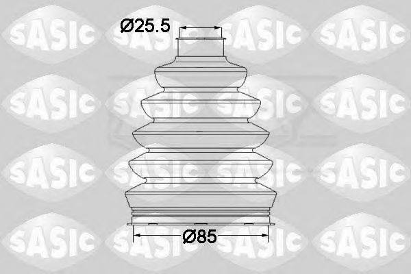 Комплект пылника, приводной вал SASIC 1904029 Комплект пылника, приводной вал SASIC 1904029