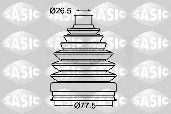 Комплект пылника, приводной вал SASIC 1904038 Комплект пылника, приводной вал SASIC 1904038