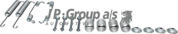 Комплектующие, тормозная колодка JP GROUP 1563950510 Комплектующие, тормозная колодка JP GROUP 1563950510