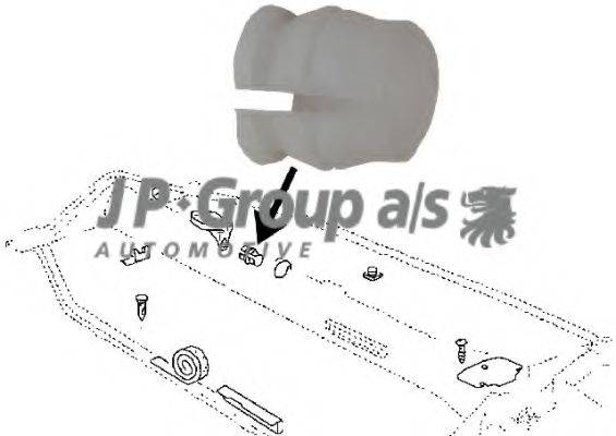 Втулка, шток вилки переключения передач JP GROUP 8131500206 Втулка, шток вилки переключения передач JP GROUP 8131500206