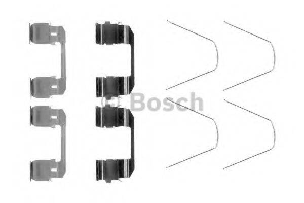 Комплектующие, колодки дискового тормоза BOSCH 1 987 474 466 Комплектующие, колодки дискового тормоза BOSCH 1 987 474 466