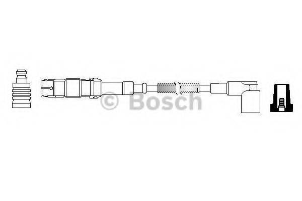 Провод зажигания BOSCH 0 986 357 704 Провод зажигания BOSCH 0 986 357 704