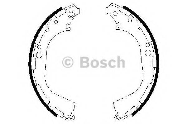 Комплект тормозных колодок BOSCH 0 986 487 464 Комплект тормозных колодок BOSCH 0 986 487 464