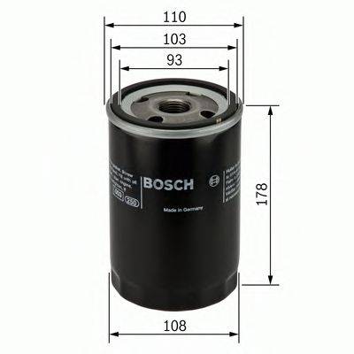 Масляный фильтр BOSCH 0 451 301 207