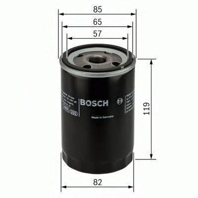 Масляный фильтр BOSCH 0 986 452 000 Масляный фильтр BOSCH 0 986 452 000