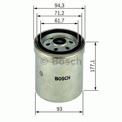 Топливный фильтр BOSCH 1 457 434 180 Топливный фильтр BOSCH 1 457 434 180