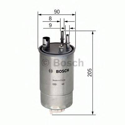 Топливный фильтр BOSCH F 026 402 054 Топливный фильтр BOSCH F 026 402 054